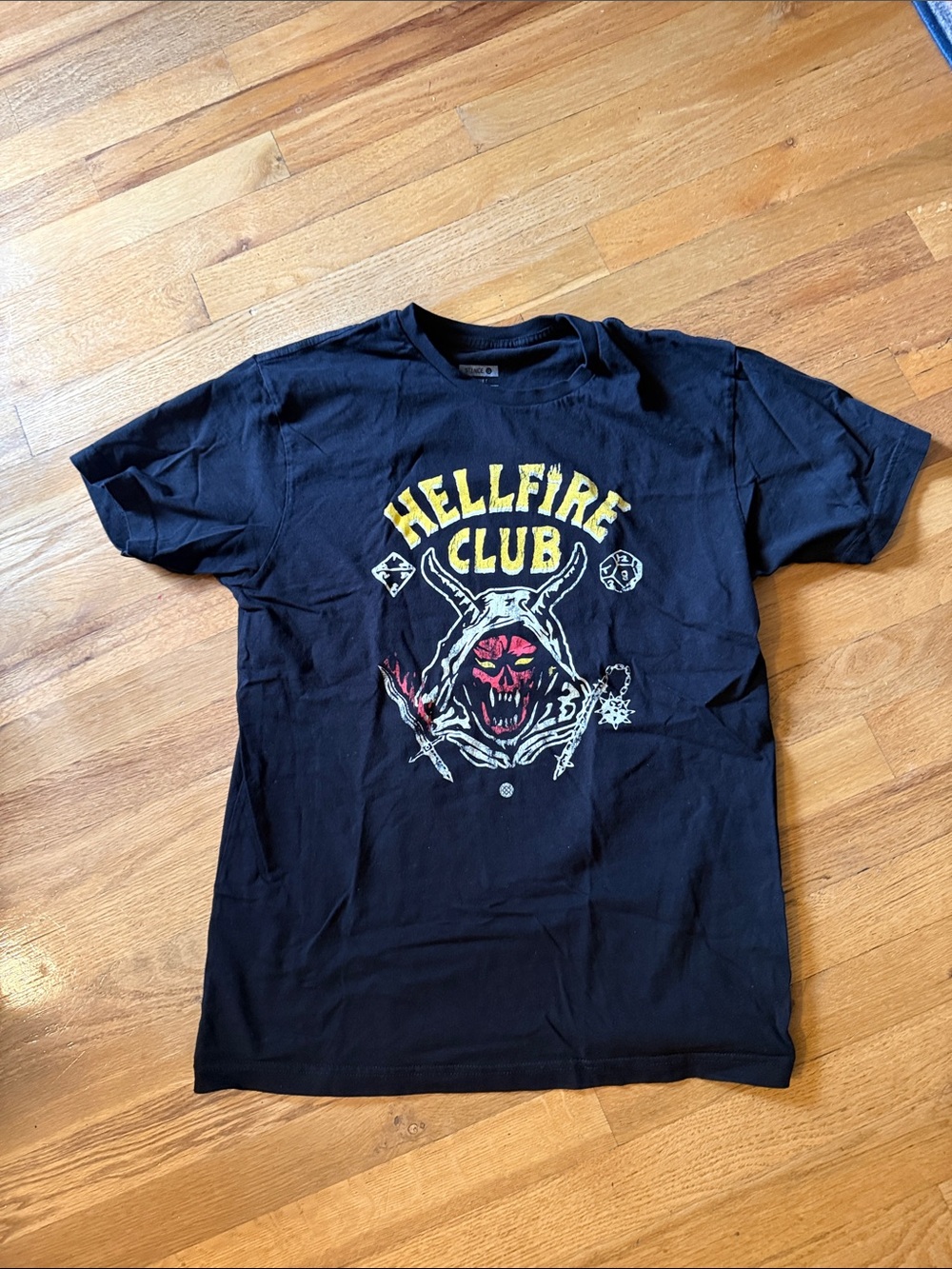 Stance stranger things hellfire club t shirt medium